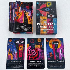 soulme Inner Wisdom Oracle Cards, Intuitive, Spiritual Awakening Oracle Deck, Personal Growth Oracle Cards for Beginners