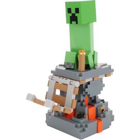 Exquisite Gaming: Minecraft: Creeper - Cable Guys Original Controller & Phone Holder, Collectible Device & Gaming Stand, Officially Licensed Figure