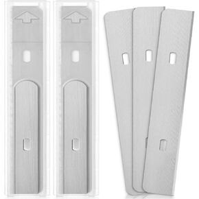 Bates- Replacement Scraper Blades with Dispenser, 4 Inch, 2 Pack, 10 pcs/pack, Carbon Steel Razor Blades, Floor Scrapper Blade, Replacement Razor Blades, Paint Scraper Blades, 4 Inch Scraper Blades