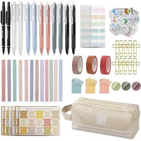 306Pcs Bible Journaling Kit,Bible Study Supplies,Bible Journaling Supplies,Bible Highlighters Pens No Bleed,Bible Accessories Women,Bible Study Kit,Bible Study Supplies for Women Bible Study Gift