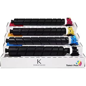 Toner Pros Compatible Toner Cartridge Replacement TK-8547 (TK8547) for Kyocera TASKalfa 4054ci / 5054ci Color Printers (4-Color-Pack: KCMY) Black 30,000 & Colors 20,000 Pages