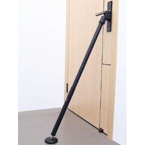 Door Stoppers Security Bar - Adjustable Windows/Sliding Door Lock, Upgraded Heavy Duty Door Jammer for Apartment, Travel, Hotel, Home, Office, Dorm