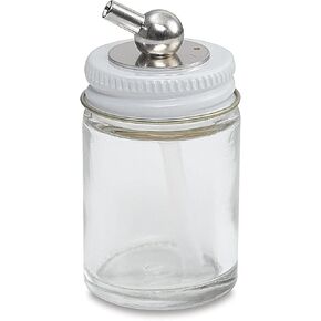 Paasche 1-Ounce Glass Bottle Assembly for H Airbrush (H-1-OZ-AM)