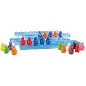 Learning Resources Penguins On Ice Math Activity Set, Homeschool, Early Math Skills, 110 Pieces, Ages 5+
