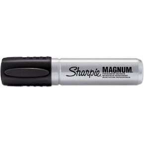 Sharpie 44001 Magnum Oversized Permanent Marker Chisel Tip Black in Kuwait