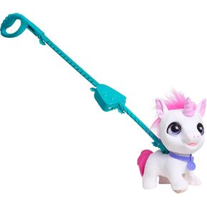 Just Play furReal Walk-a-Lots Unicorn Interactive Toy, Kids Toys for Ages 2 Up