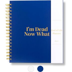Lamare End of Life Planner – Estate Planning Organizer for Final Wishes & Arrangements | Im Dead Now What | When I Die Book Planner | What to Do When Im Gone Book