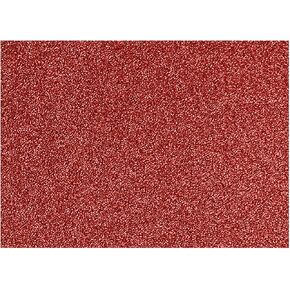 LUXPaper A1 Flat Cards | 3 1/2" x 4 7/8" | Holiday Red Sparkle | 106lb. Cover | 50 Qty