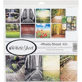 Reminisce PS-200 Photo Shoot Scrapbook Collection Kit 12x12 inches