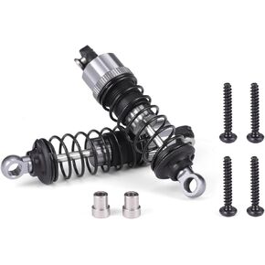 HAIBOXING RC Car Protector 1/12 Scale Accessories Aluminum Capped Oil Front Shocks Apply to HBX 903& 905 & 12815(90201F)