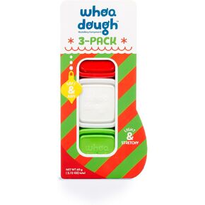 Stuckle & Roar - Whoa Dough Holiday Stocking - الفنون والحرف - متعة للأطفال الصغار - هدية آمنة وخالية من المواد المثيرة للحساسية