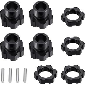 MOHERO 4Pcs RC Wheel Hex Hubs Adapter for 1/8 Kraton 6S EXB RC Car Truck Upgrade Parts