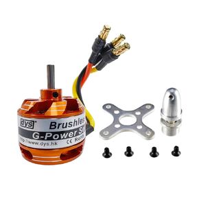 DYS D2822 1100KV/1450KV/1800KV/2600KV Brushless Outrunner Motor 2-3S for Multicopter RC Aircraft Fixed-Wing UAV（D2822 2600KV）
