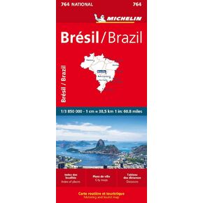 Brazil Map 764 (Maps/Country (Michelin))
