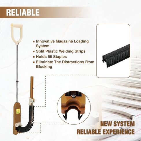 مجموعة Stapler-Floard Floard Pex مع 1650 PCS من المواد الغذائية اللوحة الرغوية （أسود）-منشآت نظام التدفئة الإشعاعية الأرضية ، وقفا للدفاع الأساسي ، و 1-1/2 دبابيس ل 1 بوصة. in Kuwait