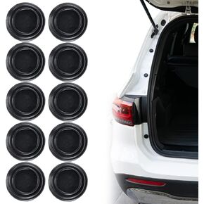 AUTOXBERT 10pcs Car Door Anti-Collision Silicone Pad Anti-Shock Closing Door Stickers Soundproof Buffer Gasket Auto Accessories Protection