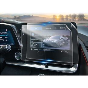 CDEFG for 2022 2023 2024 Chevrolet Corvette C8 Screen Protector Touchscreen Cover for Chevy Corvette 2023 2024 Accessories Nano Foils (2PCS)