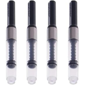 4Pcs Black Universal Fountain Pen Ink Converter Standard Push Piston Fill InkAbsorber and Deft Writing and Correction Supplies Pens and Refills Pens and Refills Writing and Correction Supplies