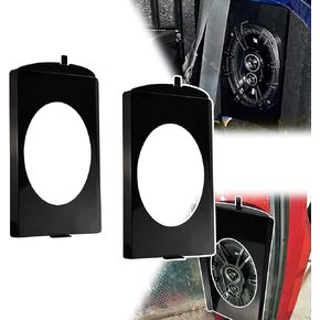 Speaker Bracket Behind The Seat, Behind Seat Speaker Brackets 6x9 Fit for Chevy 1973-1987 GMC C10 Squarebody 6x9 Speakers Black