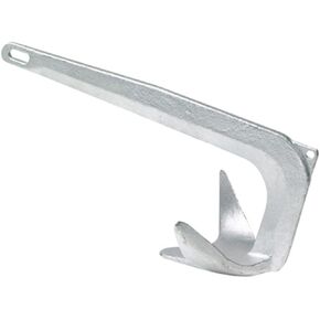 Galvanized Bruce Style Anchor