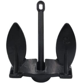 MarineNow Vinyl Coated Cast Iron Navy Anchor