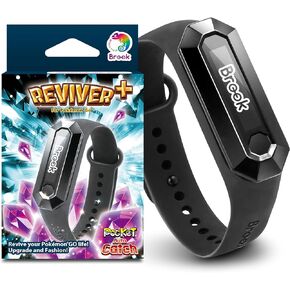 Brook Pocket Auto Catch Reviver Plus - Splendid Evolution, Auto Spin and Catching Pocket Monsters, IP67 Wristband Bracelet Accessory, Reminder for Disconnection, Battery Capacity Display