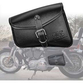 ISSYAUTO Motorcycle Swingarm Bag Side Bags, Fit for Sportster Rebel 300 500 Swing Arm Bags