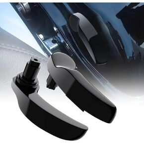 PBYMT Black Aluminum Lid Lifters Saddlebag Saddle Bag Latch Kit Handle Lever Compatible for Harley Touring Road King Street Glide Electra Glide Ultra Limited 2014-2024