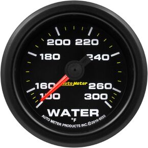 Auto Meter AutoMeter 9255 Gauge, Water Temp, 2 1/16", 300ºf, Stepper Motor W/Pk & Wrn, Extreme Environment