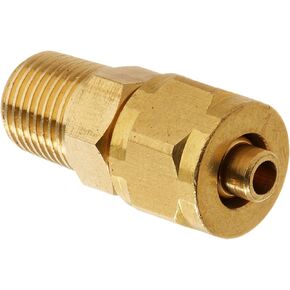 Viair 92951 1/8" Male NPT to 1/4" Compression Fitting for 1/4" Air Line, Gold