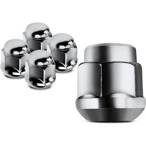 A-Premium M12-1.50 Wheel Lug Nuts Compatible with Honda CR-V, Civic, Accord, Fit, Insight, Element, Prelude, S2000, CR-Z, CRX, Wagovan & Acura CL, EL, Integra, Legend, MDX, Front or Rear, 5-PC Set