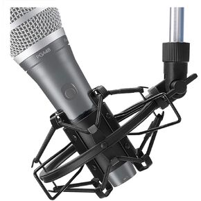 SUNMON PGA48/PGA58 Microphone Shock Mount Holder with Foam Windscreen for Absorbe Vibration and Noise, Pop Filter Suitable for PGA48-QTR, PGA48-XLR, PGA48-LC, PGA58 Series Dynamic Vocal Mic