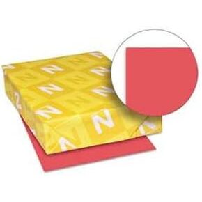 Neenah Paper 22641 Color Paper, 24lb, 8 1/2 x 11, Rocket Red, 500 Sheets