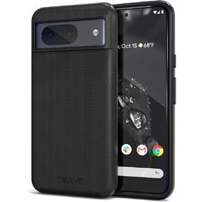Crave Google Pixel 8 Case - Dual Guard Shockproof Protection Secure Layered Pixel 8 Phone Case, Aqua
