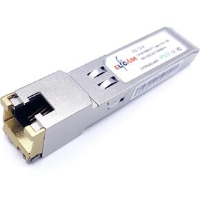 Elfcam® - وحدة SFP 1-Piar 1.25G ذات الوضع الفردي مع منفذ الألياف الضوئية LC/UPC Singlemode Simplex، DDM 10km
