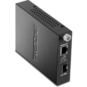TRENDnet 1000BASE-T to SFP Fiber Media Converter, Gigabit Ethernet to SFP Media Converter, 4Gbps Switching Capactiy, TFC-GSFP