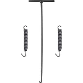 Motorcycle Exhaust Pipe Springs Puller,Motorcycle Exhaust pipe Spring Puller Installer Hook Tool with Exhaust Pipe Springs 67MM/75MM Swivel Hook