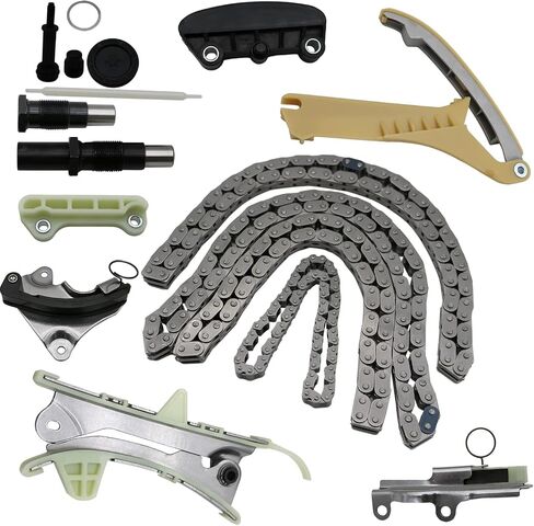 26pcs Engine Timing Chain Kit Compatible with Ford Explorer Sport Trac 1997-2010 Mustang 2005-2010 Ranger 2001-2010 Mazda B4000 Mercury Mountaineer 4.0L TK428 KT4038S TS20395 in Saudi Arabia