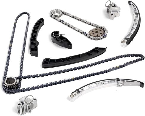 مجموعة سلسلة التوقيت تناسب لاند روفر LR4/رينج روفر/رينج روفر سبورت، محرك 3.0L V6/5.0L V8، 2010-2015# استبدال LR051013 LR051008 LR051011 LR051012 LR032048 LR051008 in Kuwait