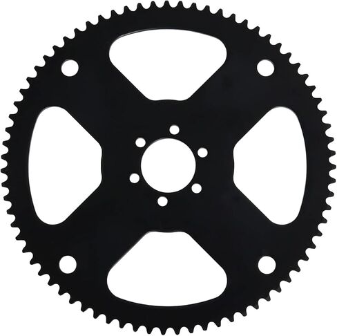 75 سن #35 سلسلة خلفية مسننة متوافقة مع كولمان موتو، دراجة كهربائية صغيرة، دراجة ثلاثية العجلات Go Kart Drift، متوافقة مع Trail Motovox متوافقة مع دراجة Baja Racer الصغيرة، 6 فتحات in Kuwait