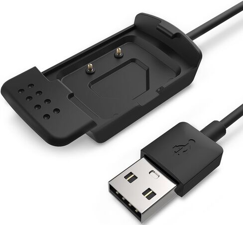 شاحن TUSITA متوافق مع Scosche Rhythm+ Plus - كابل شحن USB 100 سم - ملحقات مراقبة معدل ضربات القلب in Kuwait