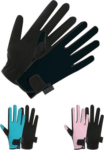 Kids Horse Riding Gloves Anti-Slip Boys & Girls Winter Equestrian Horseback Riding Gloves Youth Women Outdoor Sports Mitts Perfect for Biking Cycling Gardening in Saudi Arabia