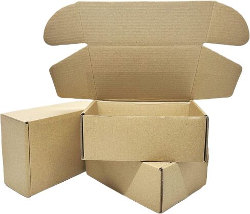 6 x 2 x 2 Inches Small Shipping Boxes 50 Pack Corrugated Cardboard Packaging Business Moving Mailing Box in Saudi Arabia