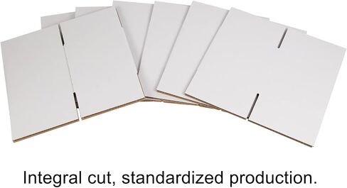 White Shipping Boxes 6x6x6 Inches Small Corrugated Cardboard Boxes, 25 Pack in Saudi Arabia