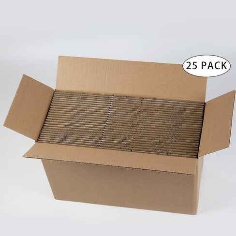 White Shipping Boxes 6x6x6 Inches Small Corrugated Cardboard Boxes, 25 Pack in Saudi Arabia