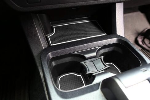JDMCAR Compatible with Toyota Tacoma Accessories 2016-2023 Premium Cup Holder, Console, and Door Pocket Inserts Kit (Double Cab,Solid Black) in Saudi Arabia