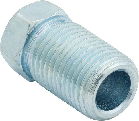 4LIFETIMELINES Steel Tube Nut, Long, 1/4 (7/16-24 Inverted), 10/bag in Saudi Arabia