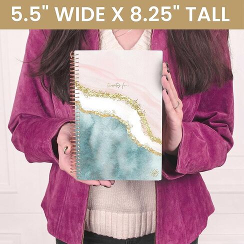 bloom daily planners 2024 Pocket Planner - 4" x 6" - (January 2024 - December 2024) - MINI Weekly/Monthly Agenda Organizer & Calendar Book - Daydream Believer, Lavender in Saudi Arabia