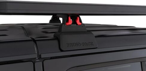أرجل رف السقف سريعة التركيب من Rhino-Rack. متوافق مع Vortex والقضبان المتقاطعة شديدة التحمل والصواني الرائدة. سهل الاستخدام والإعداد. لجميع المركبات. 4WD، شاحنات صغيرة، سيارات الدفع الرباعي، العربات، سيارات السيدان، الصغيرة in Kuwait