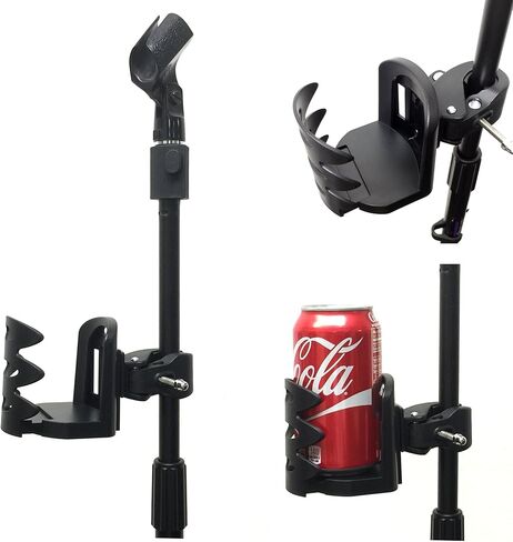 إكسسوارات بيسكس تدور 360 درجة للموسيقيين حامل أكواب الماء ومقبض المشبك وحامل المشبك للموسيقى وميكروفون وحامل ميكروفون in Kuwait